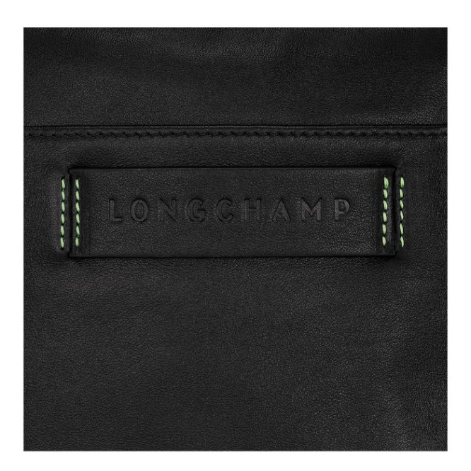 Men's Longchamp 3D Ultra Black S Crossbody Bags Black | 86VHYDAQZ