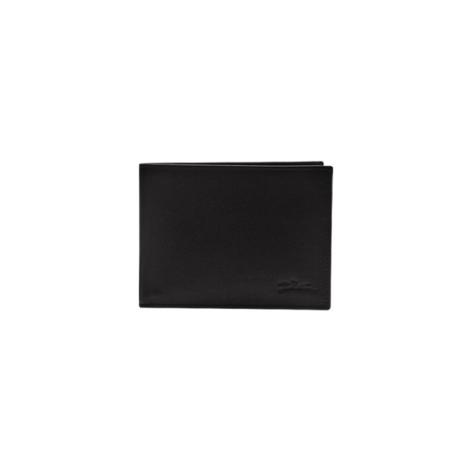 Men's Longchamp Baxi Wallets Black | 65CDGEKSY