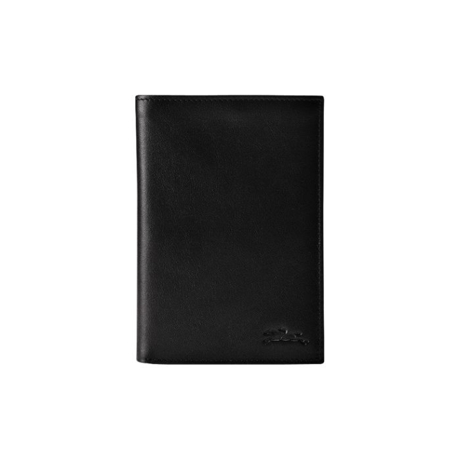 Men's Longchamp Baxi Wallets Black | 91QSCLVBW