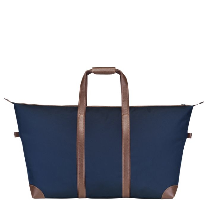 Men's Longchamp Boxford Travel Bags Navy | 16GHLAWSI