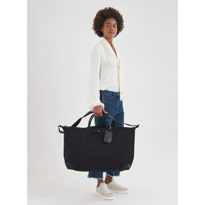 Men's Longchamp Boxford XL Travel Bags Black | 20OIFBAHN