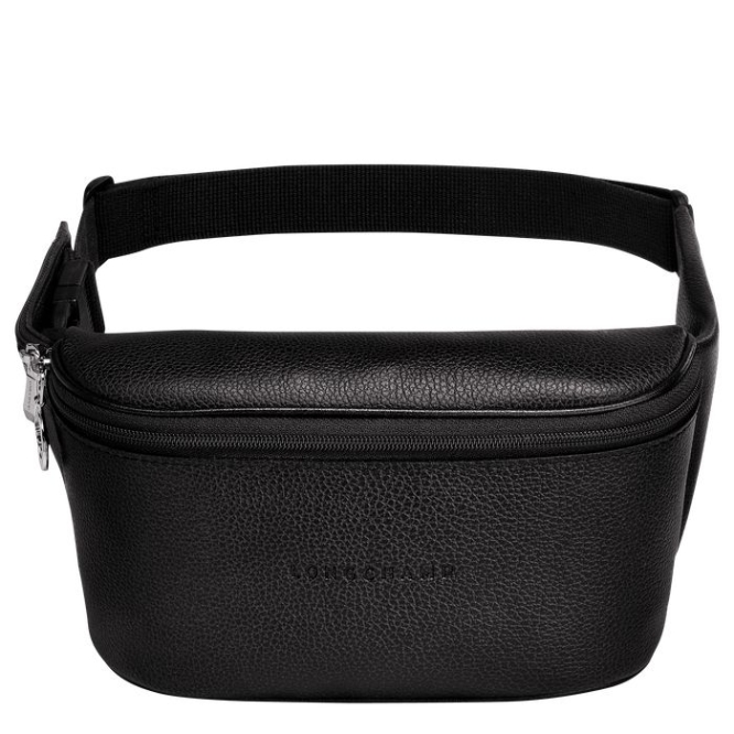 Men\'s Longchamp Le Foulonné Belt Bags Black | 18FJRESCZ