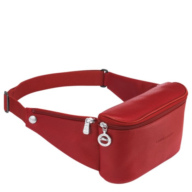 Men's Longchamp Le Foulonné Belt Bags Red | 42DOBZYSV