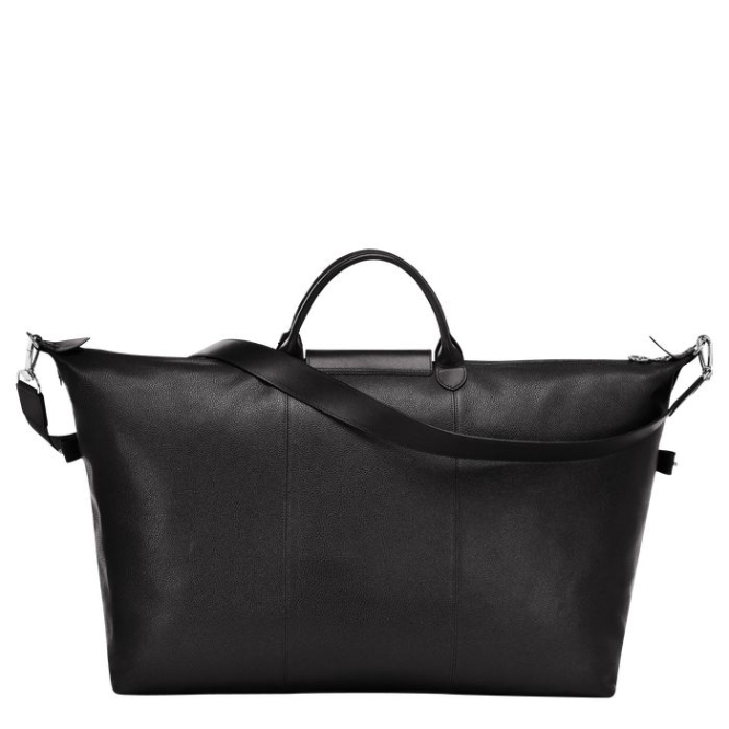 Men's Longchamp Le Foulonné L Travel Bags Black | 26DSHJMAC