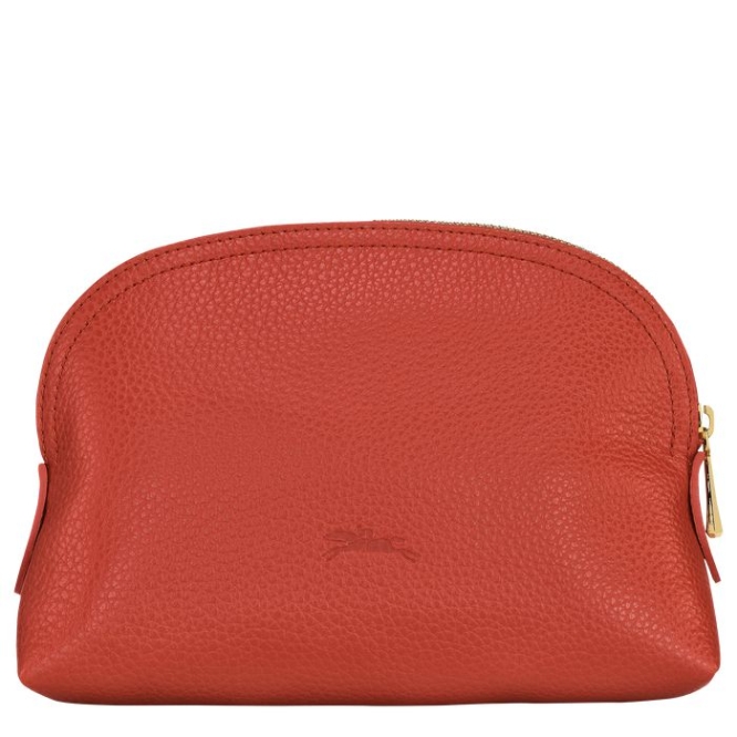 Men's Longchamp Le Foulonné Pouches & Cases Pink | 40MBVJKXG