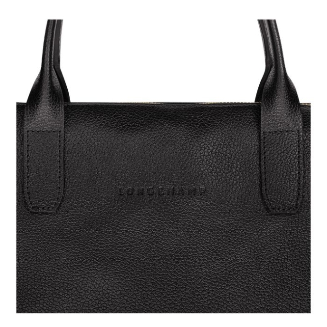 Men's Longchamp Le Foulonné S Document Holders Black | 98AZYSKNB