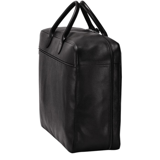 Men's Longchamp Le Foulonné Travel Bags Black | 92JZOAWKM