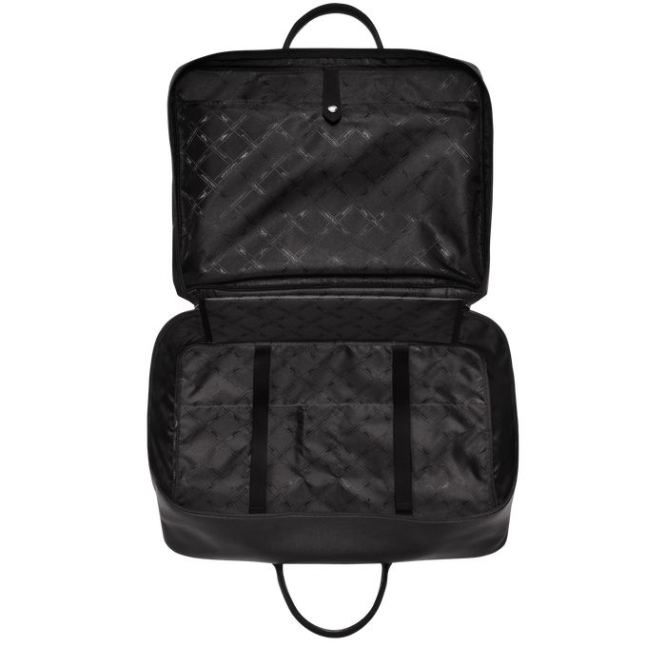 Men's Longchamp Le Foulonné Travel Bags Black | 92JZOAWKM