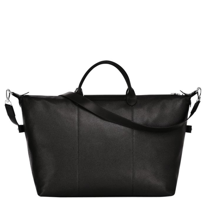 Men's Longchamp Le Foulonné XL Travel Bags Black | 59PXRKWAB