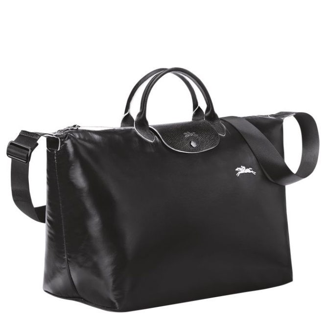 Men's Longchamp Le Pliage Alpin Travel Bags Black | 01QZOHWVC