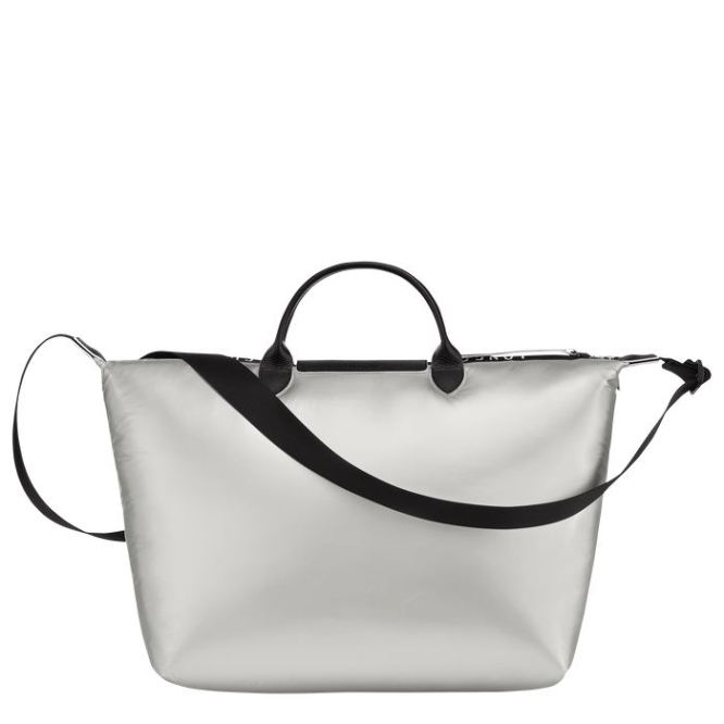 Men's Longchamp Le Pliage Alpin Travel Bags Silver | 02BCMHKDE