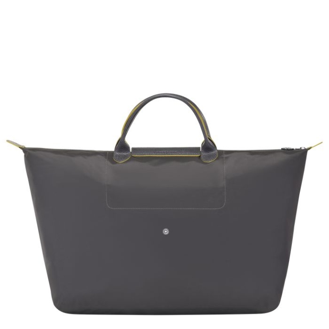 Men's Longchamp Le Pliage Club L Travel Bags Grey | 85SWCDZMV