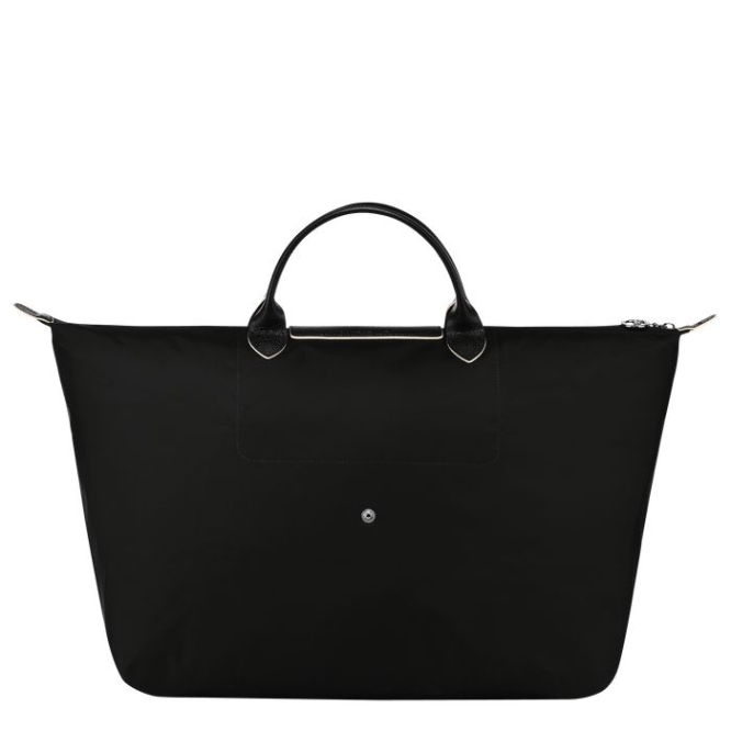 Men's Longchamp Le Pliage Club L Travel Bags Black | 97OVHCLJY