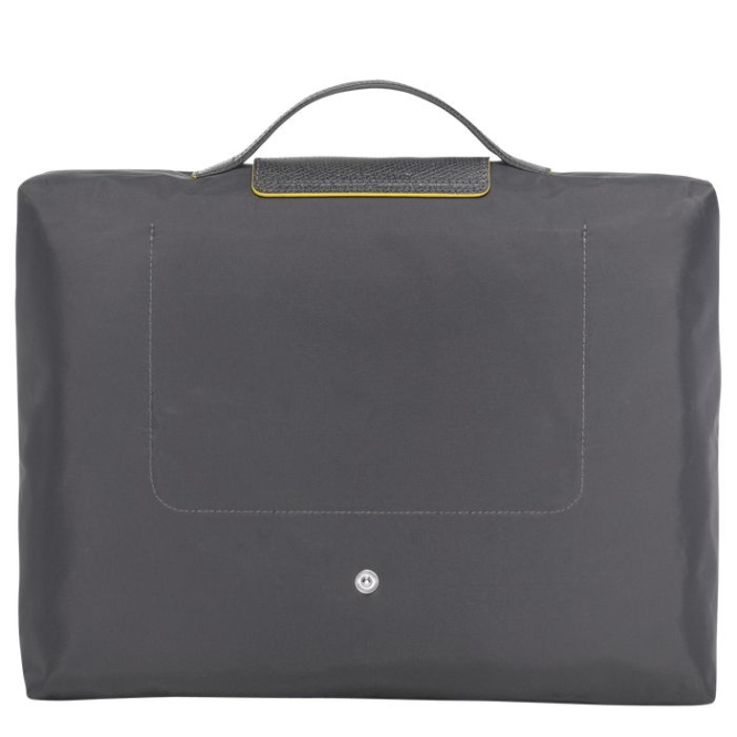 Men's Longchamp Le Pliage Club S Document Holders Grey | 40VYPDMSX