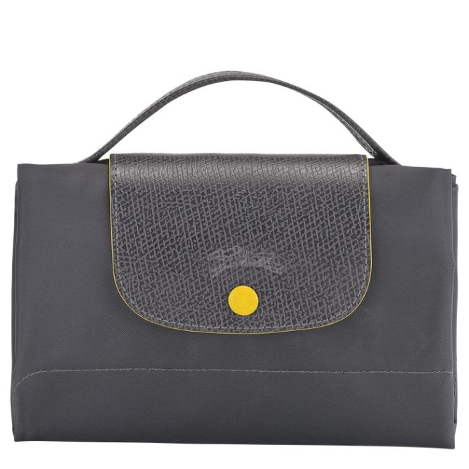 Men's Longchamp Le Pliage Club S Document Holders Grey | 40VYPDMSX