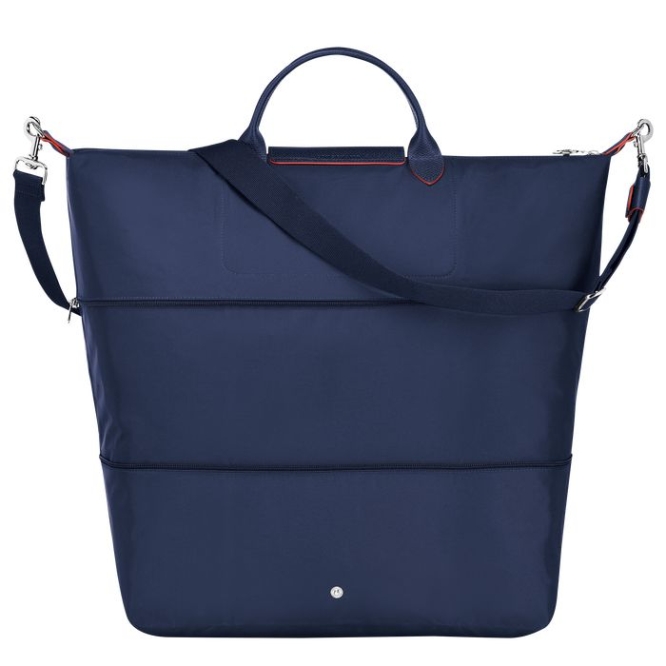 Men's Longchamp Le Pliage Club Travel Bags Navy | 09VRLOPJS