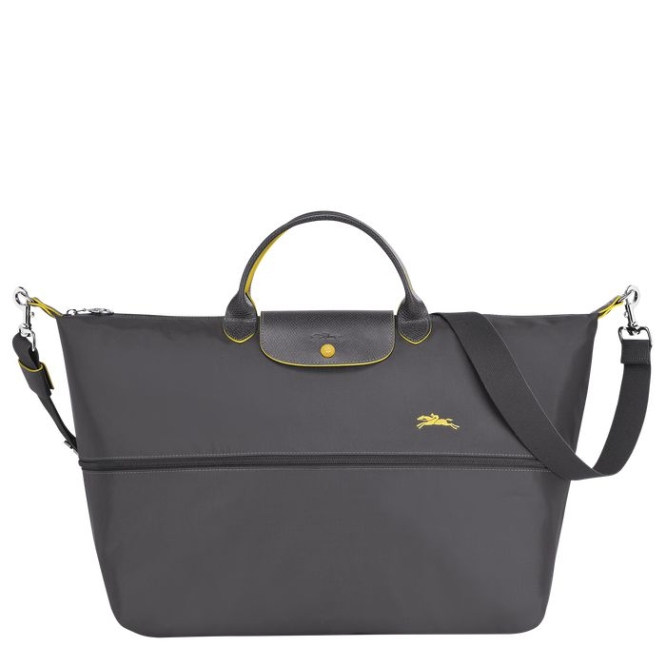 Men's Longchamp Le Pliage Club Travel Bags Grey | 67EMPIFTC