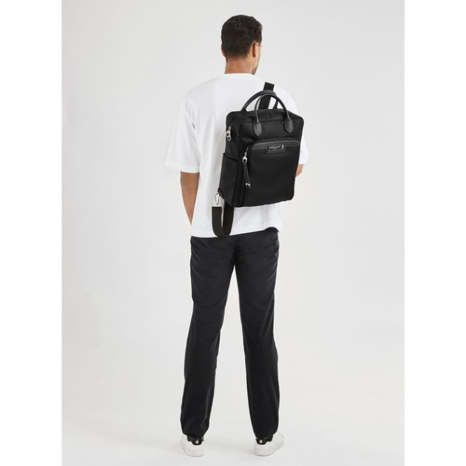 Men's Longchamp Le Pliage Energy Backpacks Black | 15SDJVPNA