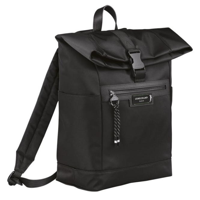 Men's Longchamp Le Pliage Energy Backpacks Black | 89SDXPWNG