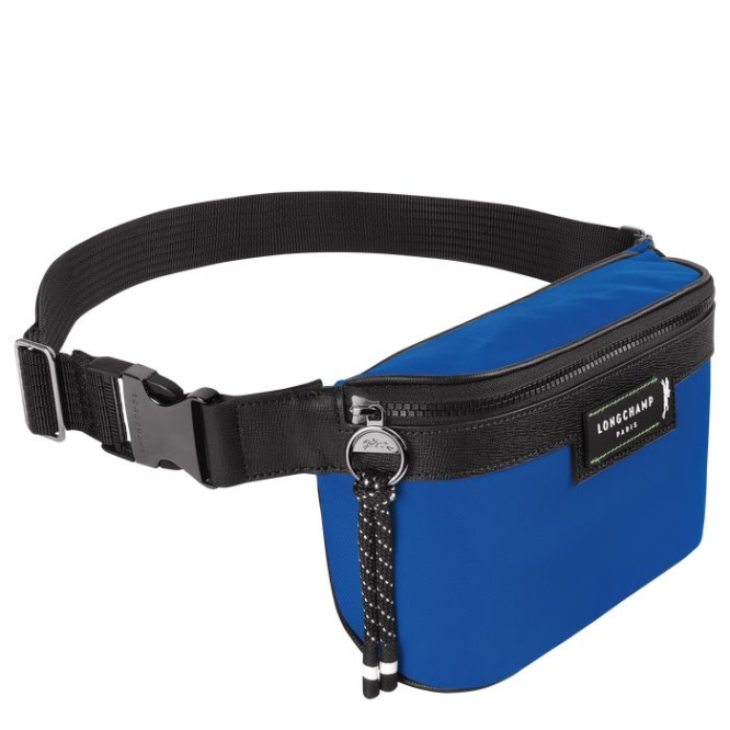 Men's Longchamp Le Pliage Energy Belt Bags Blue | 56MZRLGBH