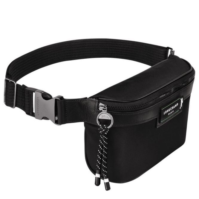 Men's Longchamp Le Pliage Energy Belt Bags Black | 92KLUJCDM