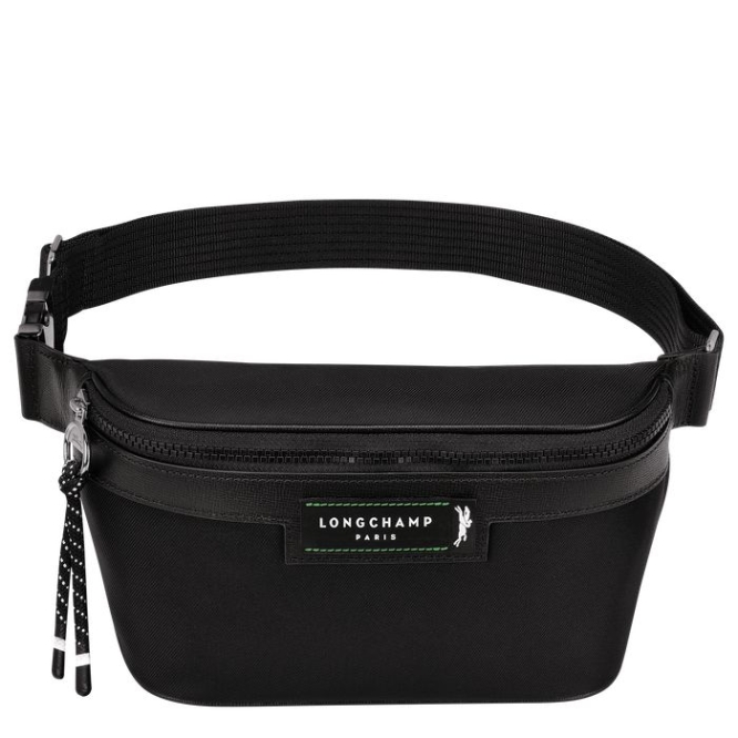 Men\'s Longchamp Le Pliage Energy Belt Bags Black | 92KLUJCDM