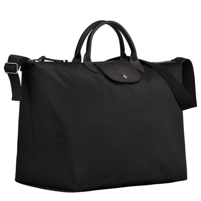 Men's Longchamp Le Pliage Energy Travel Bags Black | 38VFBKLEZ