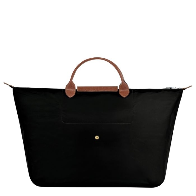 Men's Longchamp Le Pliage L Travel Bags Black | 60IPDFWTH