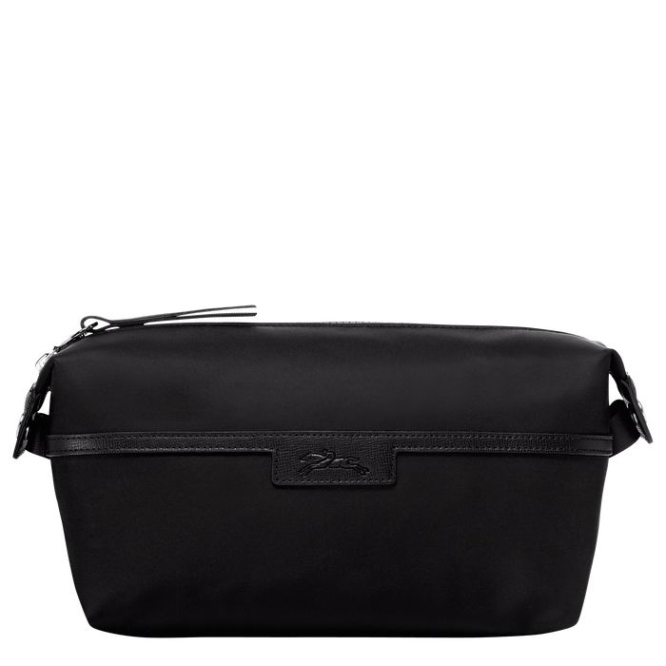 Men\'s Longchamp Le Pliage Néo Toiletry Bags Black | 82JKFOUBE