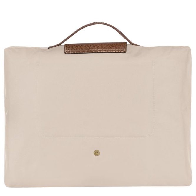 Men's Longchamp Le Pliage Original S Document Holders Beige | 09KURHXWZ