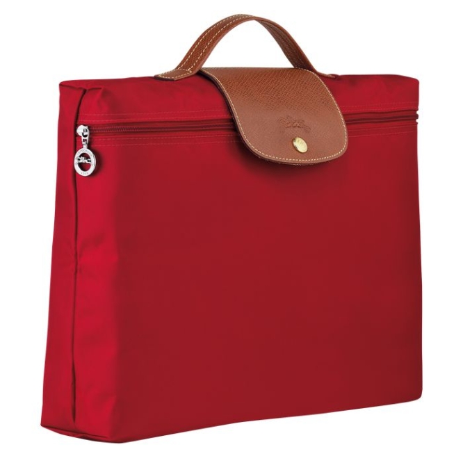 Men's Longchamp Le Pliage Original S Document Holders Red | 41KHWBOMP