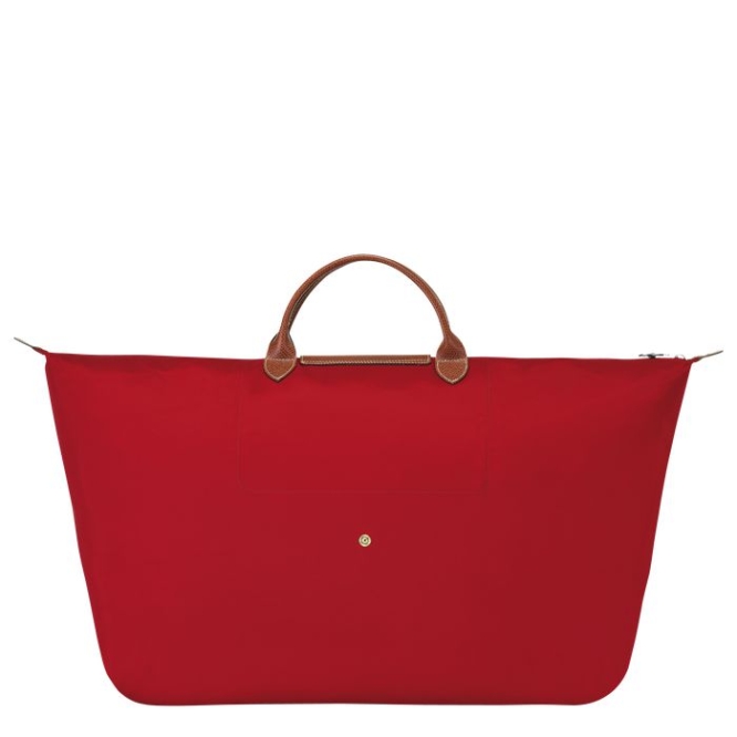 Men's Longchamp Le Pliage XL Travel Bags Red | 05QHCPDFR