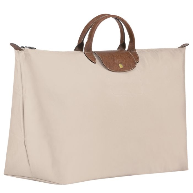 Men's Longchamp Le Pliage XL Travel Bags Beige | 60SOIWKYM