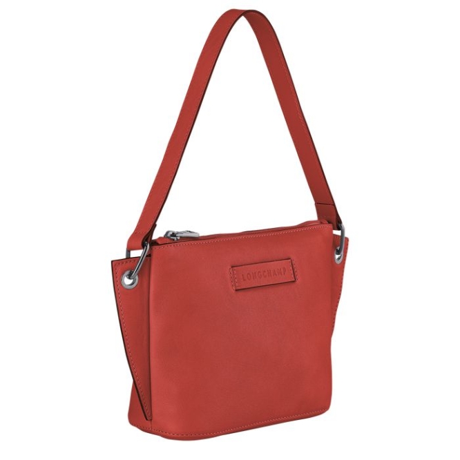 Women's Longchamp 3D Belt Bags Red | 17IXWNRGP