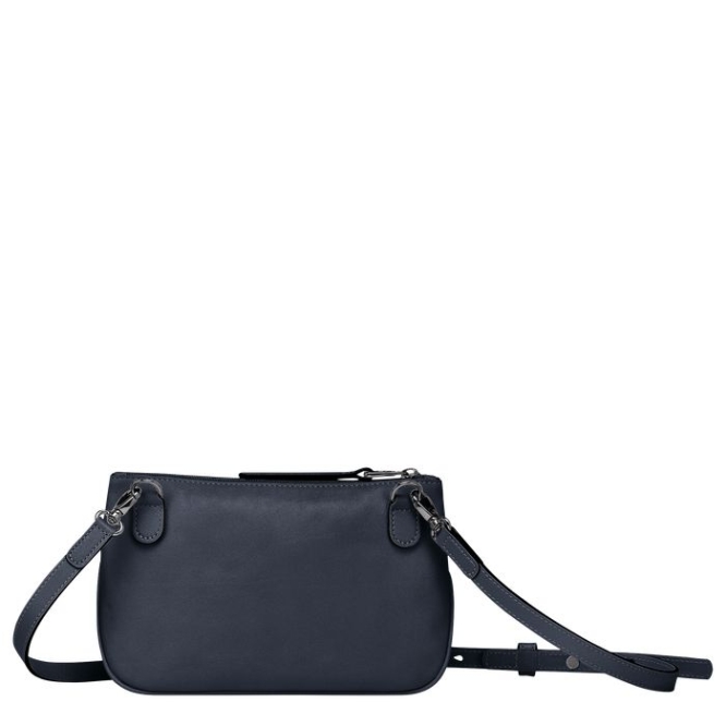 Women's Longchamp 3D Crossbody Bags Blue | 90TQAOGEU