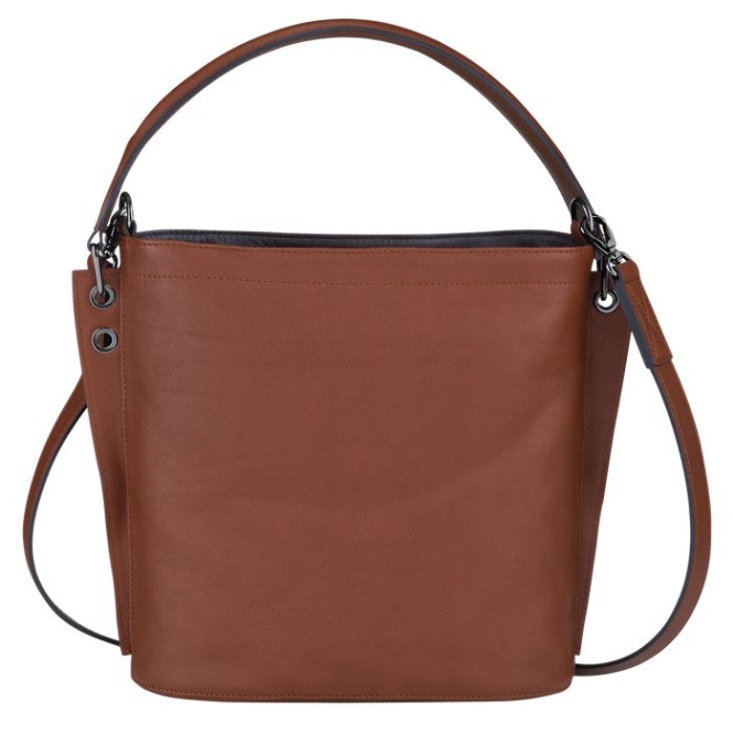 Women's Longchamp 3D Crossbody Bags Brown | 87VZFKYLJ