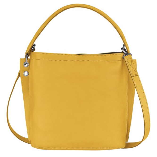 Women's Longchamp 3D Crossbody Bags Yellow | 79XBCOAUI