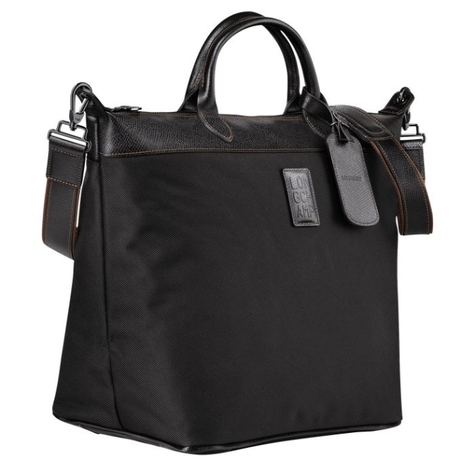 Women's Longchamp Boxford Travel Bags Black | 38XMUBONZ