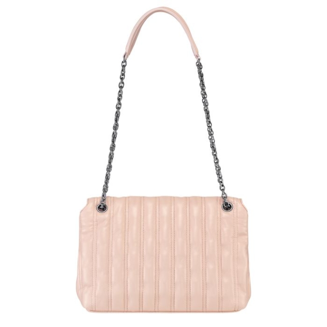 Women's Longchamp Brioche M Crossbody Bags Light Pink | 41KCJRSLI