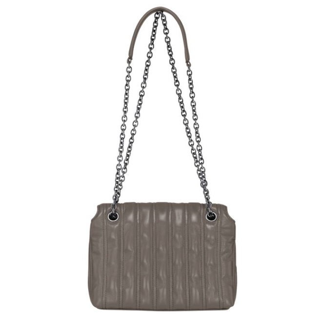 Women's Longchamp Brioche S Crossbody Bags Grey | 54NYLKSOU