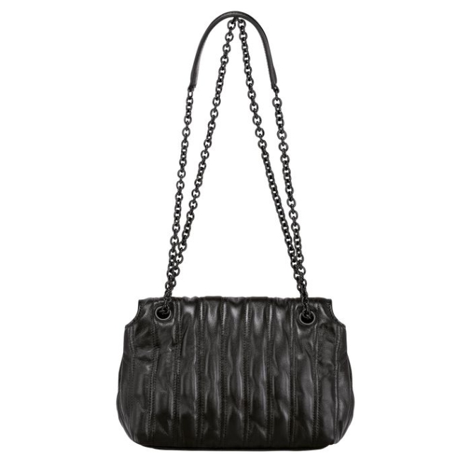 Women's Longchamp Brioche S Crossbody Bags Black | 80NCHWFQB