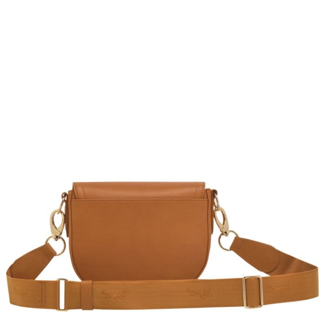 Women's Longchamp Cavalcade S Crossbody Bags Beige | 24FIEUJZV