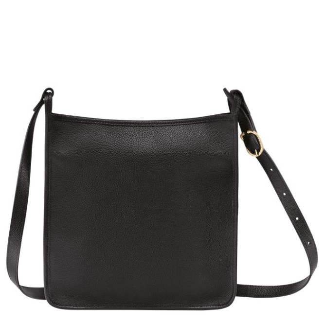 Women's Longchamp Le Foulonné L Crossbody Bags Black | 30YRANSFK