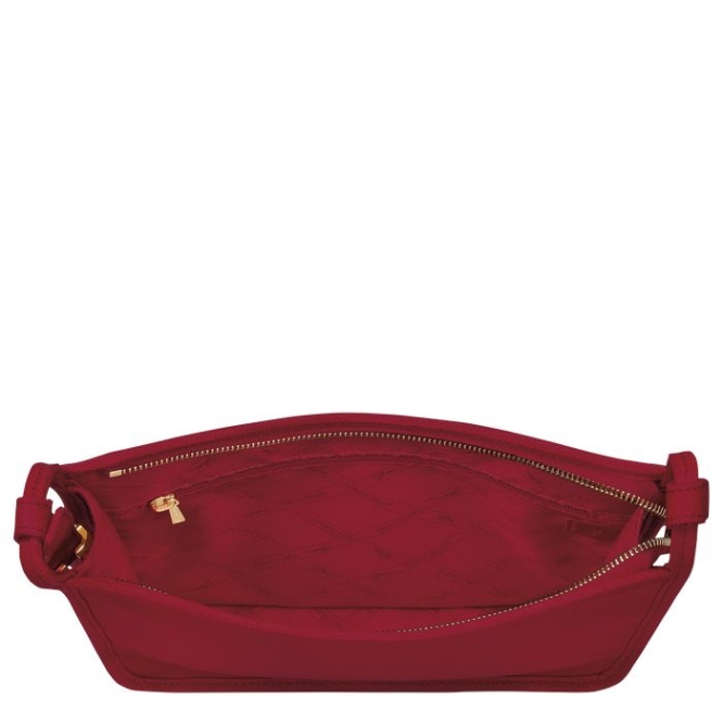 Women's Longchamp Le Foulonné L Crossbody Bags Red | 70QMOXPWI