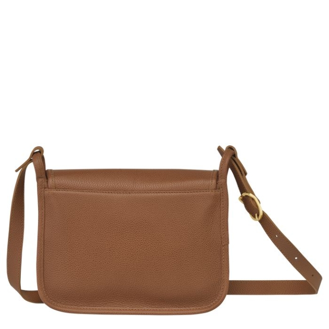 Women's Longchamp Le Foulonné M Crossbody Bags Brown | 90RWIOQHT