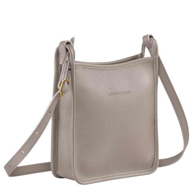 Women's Longchamp Le Foulonné S Crossbody Bags Grey | 30NZPXUHB