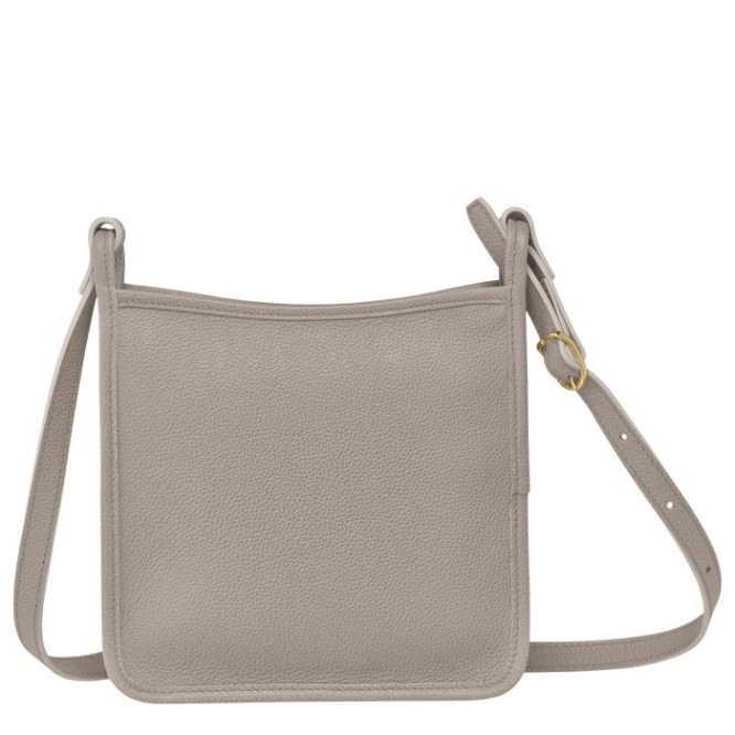 Women's Longchamp Le Foulonné S Crossbody Bags Grey | 30NZPXUHB