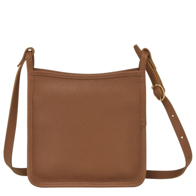 Women's Longchamp Le Foulonné S Crossbody Bags Brown | 41NIZOPVY