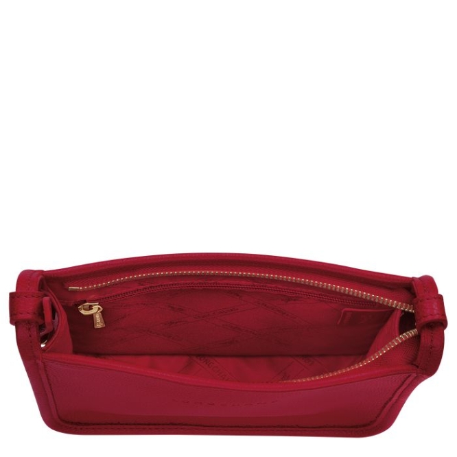 Women's Longchamp Le Foulonné S Crossbody Bags Red | 80XCNIESU