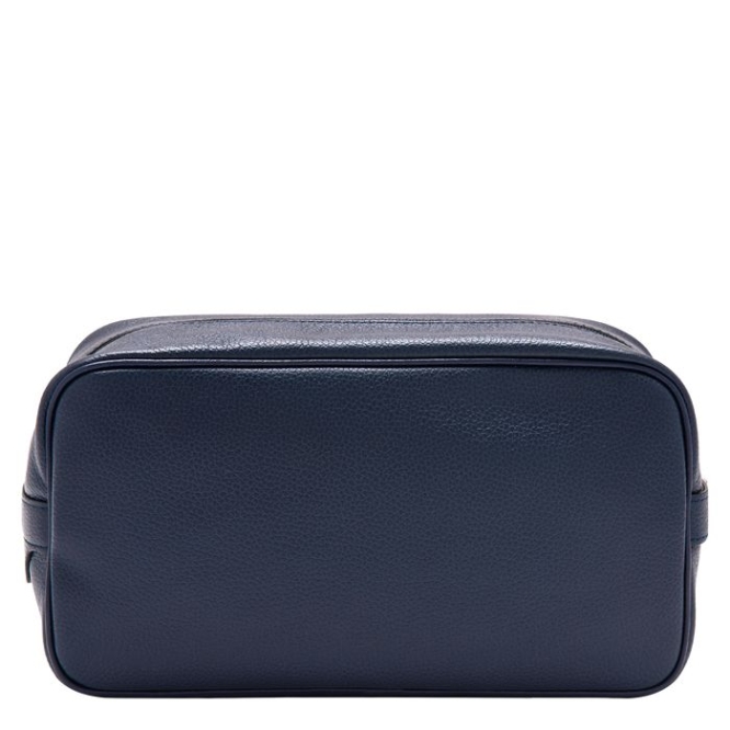 Women's Longchamp Le Foulonné Toiletry Bags Navy | 06RYSJHPV